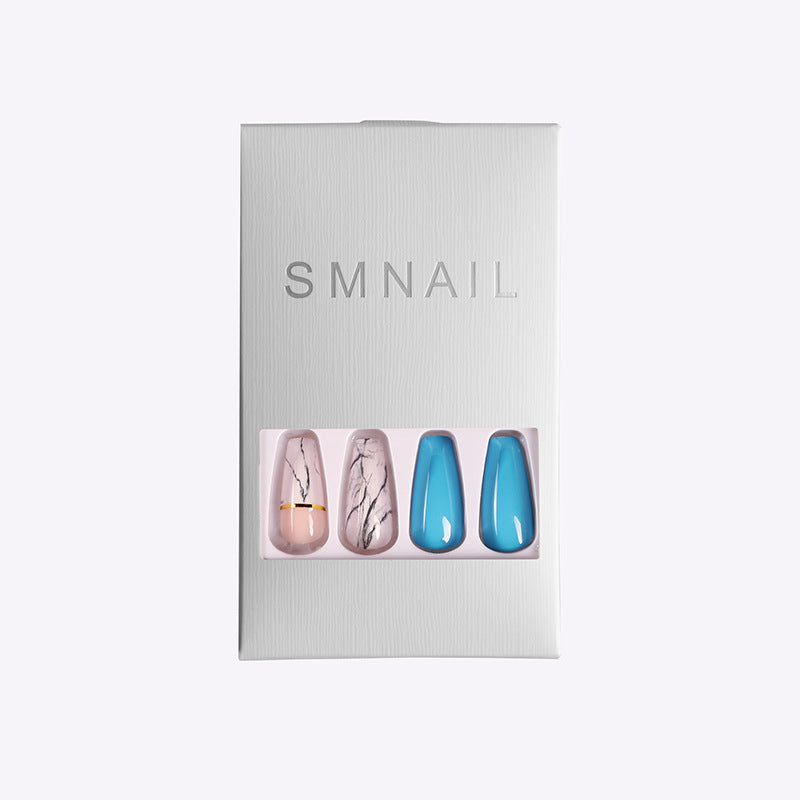 Ballet coffin fake nails
