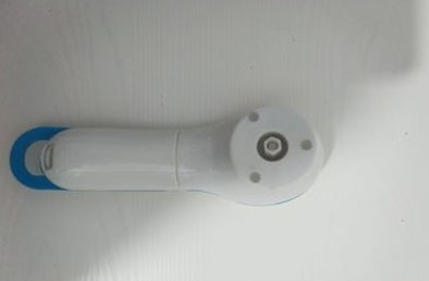 High Quality Skin Beauty Care Electric Facial Cleanser on a white background showing design features.