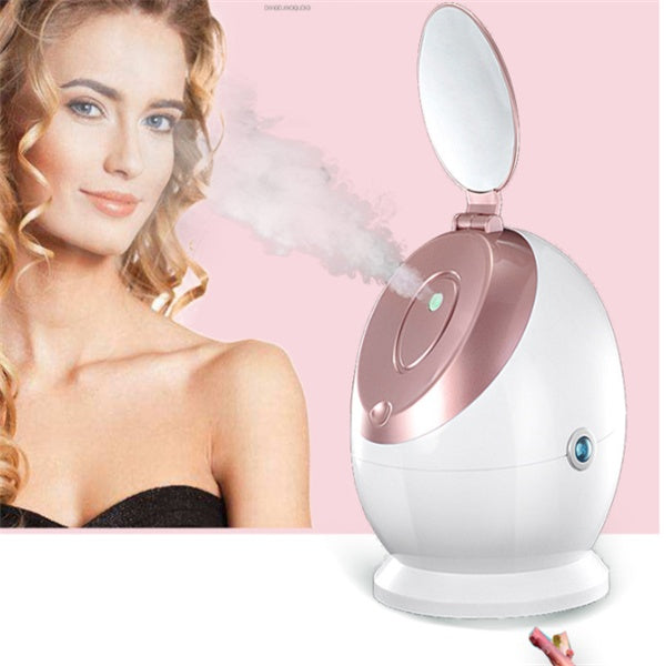 Nano ionic facial steamer