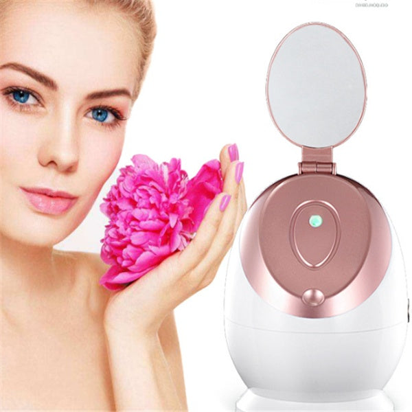 Nano ionic facial steamer