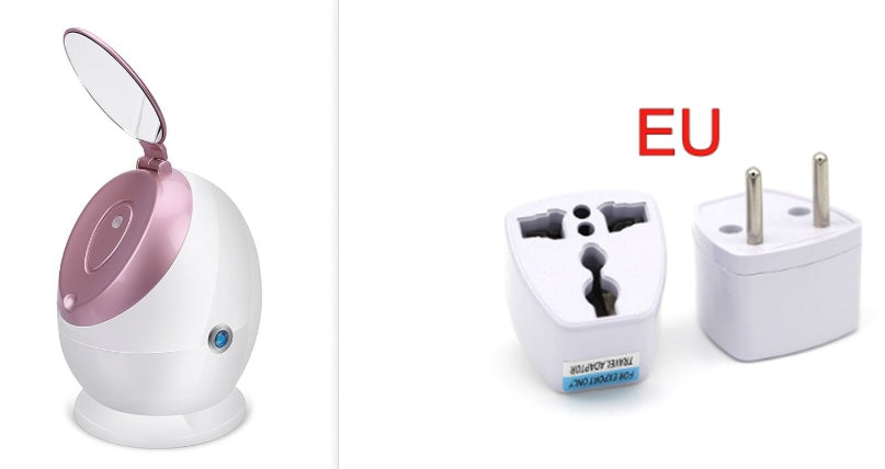 Nano ionic facial steamer