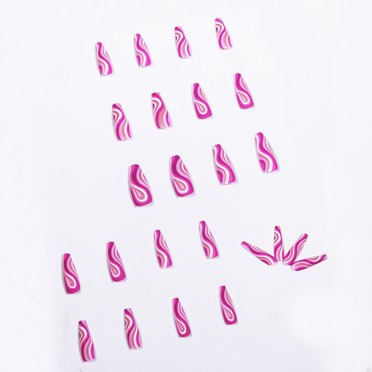 Detachable Artistic Wearable Finished Fake Nails 