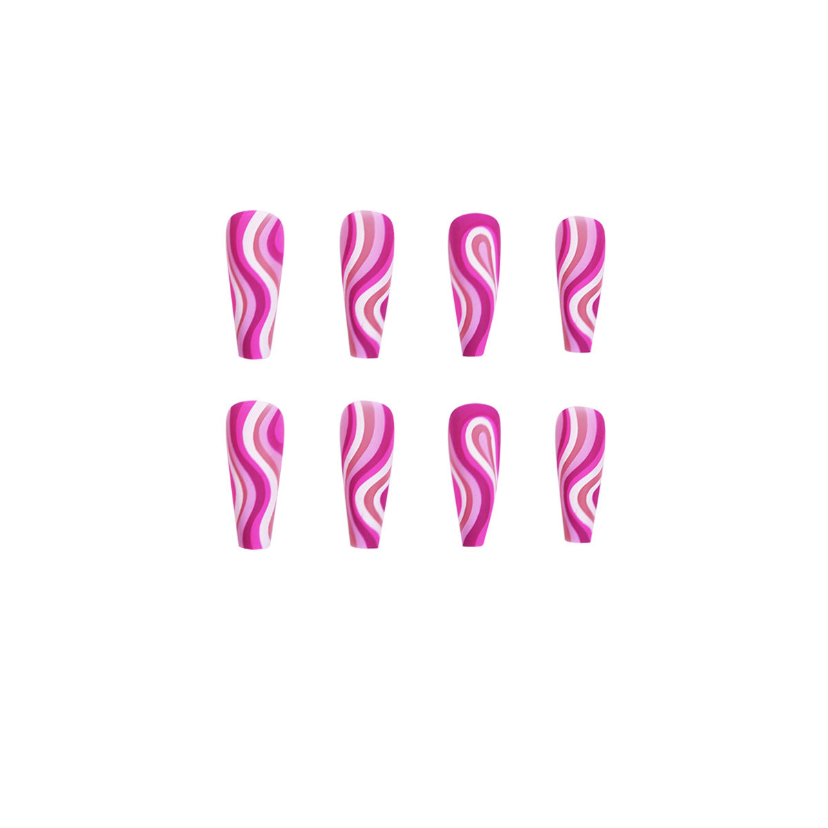 Detachable Artistic Wearable Finished Fake Nails 