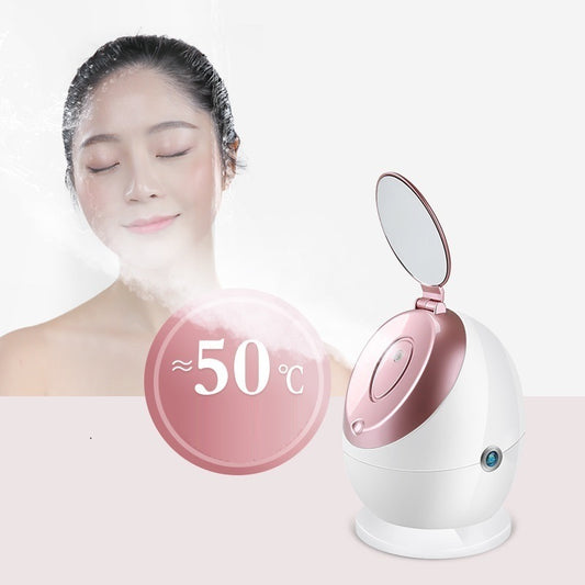 Nano ionic facial steamer